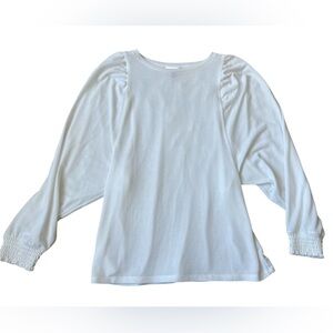 Banana Republic Classic White Knit Top